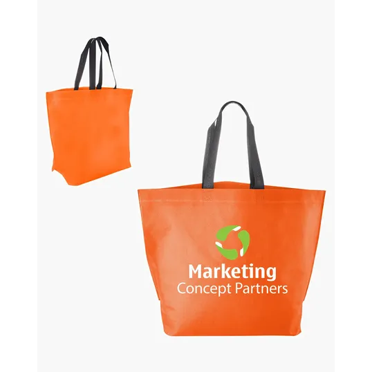 Two-Tone Heat Sealed Non-Woven Tote Bag — view 12
