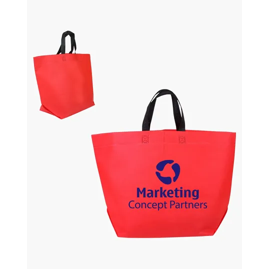 Two-Tone Heat Sealed Non-Woven Tote Bag — view 13