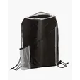 Angled Drawstring Sports Bag with Pockets
