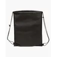 Tonal Heathered Non-Woven Drawstring Backpack — view 2