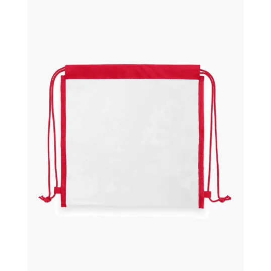 Clear Stadium Drawstring Bag — view 3