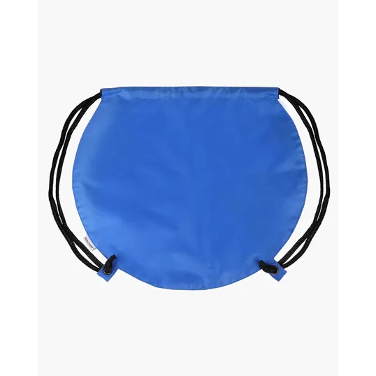 Recycled Polyester Globe Earth Drawstring Bag