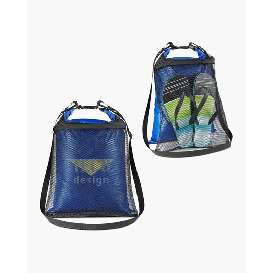 Mesh Water-Resistant Wet-Dry Bag — view 5