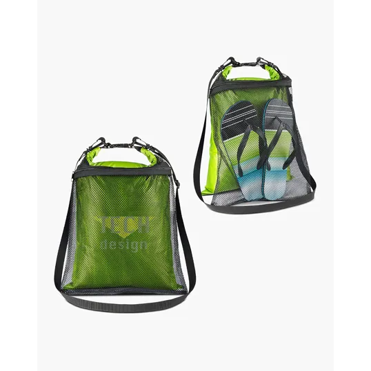 Mesh Water-Resistant Wet-Dry Bag — view 6