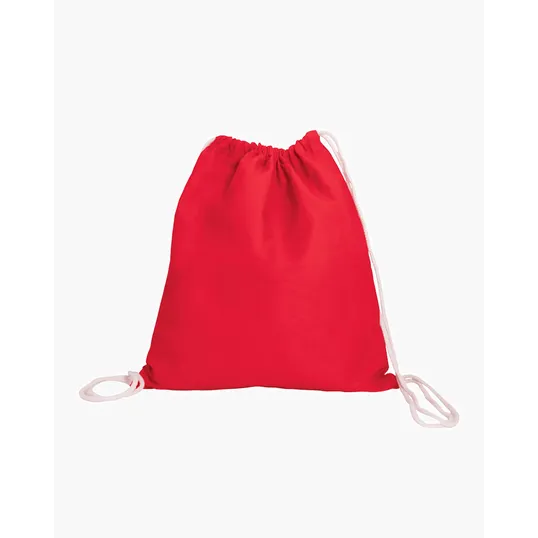 Cotton Canvas Drawstring Bag — view 11