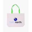 Cotton Canvas Tote Bag with Color Accents — view 10