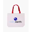 Cotton Canvas Tote Bag with Color Accents — view 12