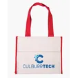 Cotton Gusset Accent Box Tote Bag — view 6