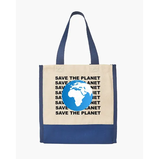 Junior Mini Cotton Box Tote Bag — view 5