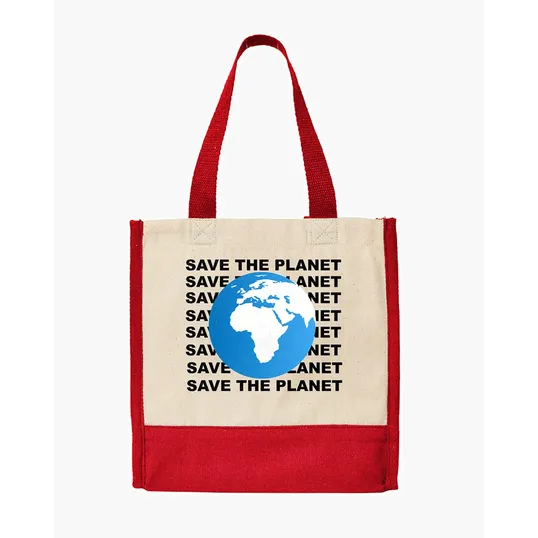 Junior Mini Cotton Box Tote Bag — view 6