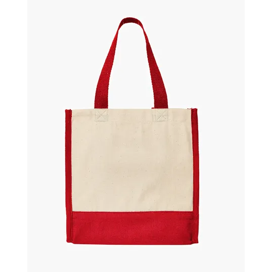 Junior Mini Cotton Box Tote Bag — view 3