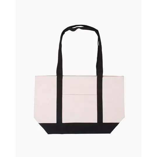Cotton Canvas Boat Tote Bag