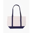 Cotton Canvas Boat Tote Bag — view 2
