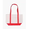Cotton Canvas Boat Tote Bag — view 4