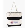 Cotton Resort Tote Bag with Rope Handle — view 4