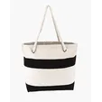 Cotton Resort Tote Bag with Rope Handle
