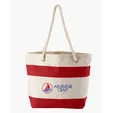 Cotton Resort Tote Bag with Rope Handle — view 6
