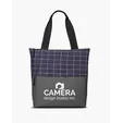 Flannel Check Accent Tote Bag — view 2