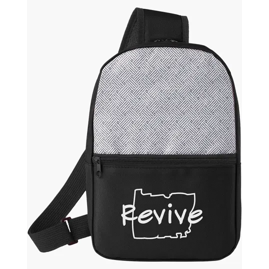 Patchwork Eco Friendly Crossbody Sling Bag — view 9