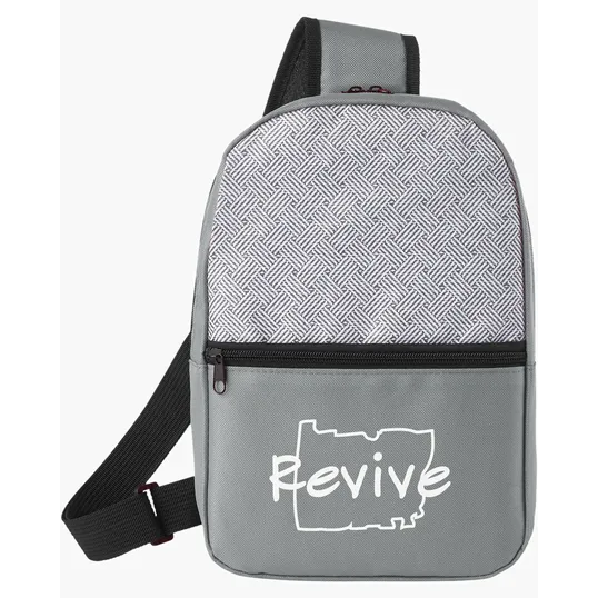 Patchwork Eco Friendly Crossbody Sling Bag — view 11