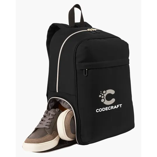 Academy Eco Friendly Recycled Polyester Backpack — view 7