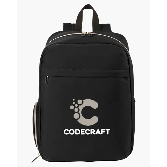 Academy Eco Friendly Recycled Polyester Backpack — view 8
