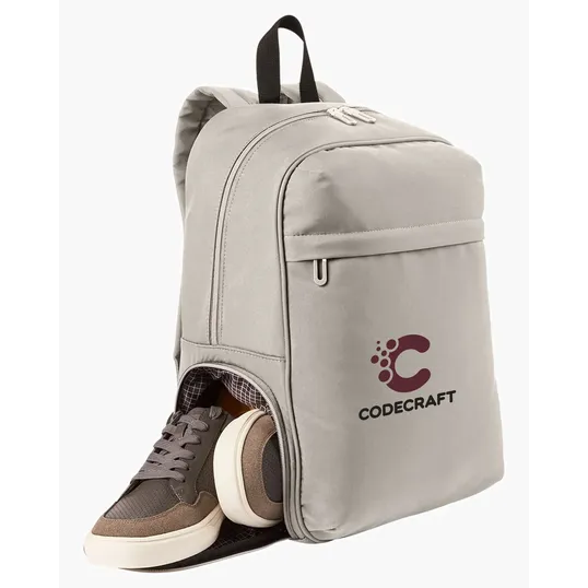Academy Eco Friendly Recycled Polyester Backpack — view 9