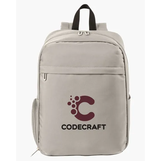 Academy Eco Friendly Recycled Polyester Backpack — view 10