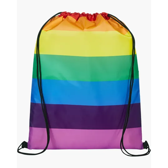 Rainbow Pride Drawstring Bag — view 2
