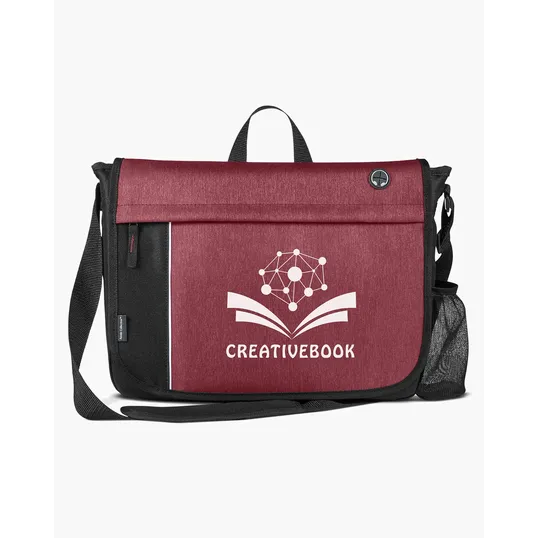 Nylon Computer Messenger Bag — view 6