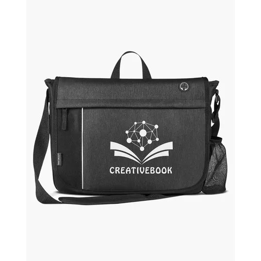 Nylon Computer Messenger Bag — view 7