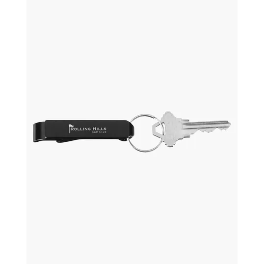 Aluminum Bottle Opener Keychain