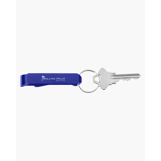 Aluminum Bottle Opener Keychain — view 2