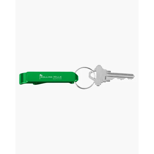 Aluminum Bottle Opener Keychain — view 3