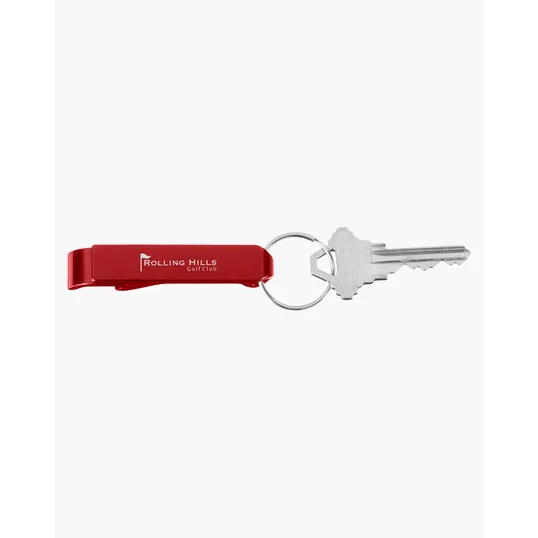 Aluminum Bottle Opener Keychain — view 6