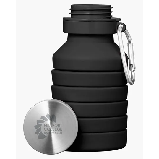 Prisma 18 oz. Collapsible Silicone Water Bottle — view 6