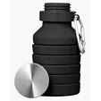 Prisma 18 oz. Collapsible Silicone Water Bottle