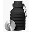 Prisma 18 oz. Collapsible Silicone Water Bottle — view 6