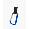 Carabiner With Strap And Split Ring Keychain — view 2
