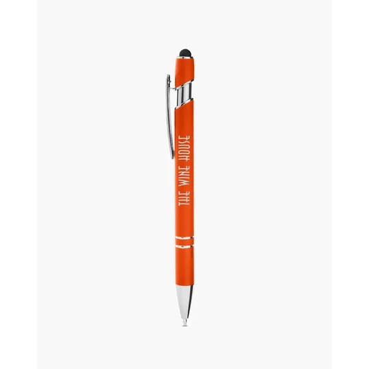 Rubberized Aluminum Click Stylus Pen — view 17