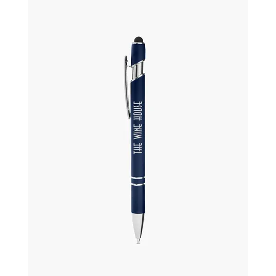 Rubberized Aluminum Click Stylus Pen — view 19