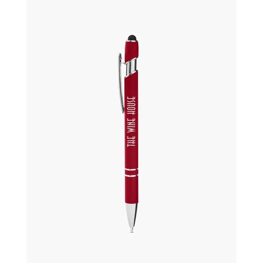 Rubberized Aluminum Click Stylus Pen — view 20