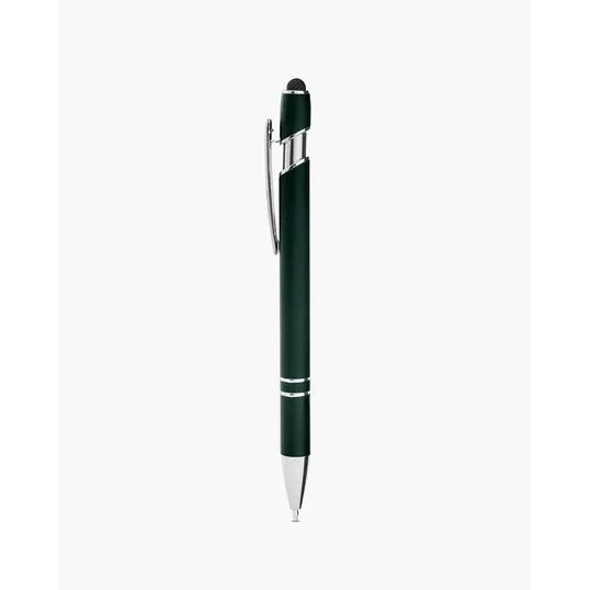 Rubberized Aluminum Click Stylus Pen — view 11