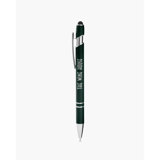 Rubberized Aluminum Click Stylus Pen — view 22