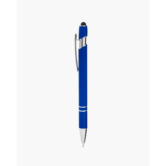 Rubberized Aluminum Click Stylus Pen — view 13