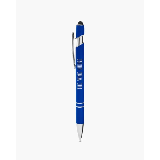 Rubberized Aluminum Click Stylus Pen — view 23