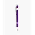 Rubberized Aluminum Click Stylus Pen — view 6