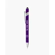 Rubberized Aluminum Click Stylus Pen — view 18