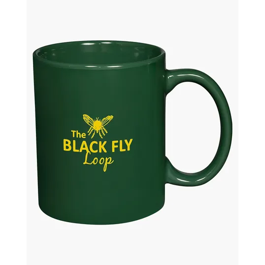 11 oz. C-Handle Ceramic Mug — view 10