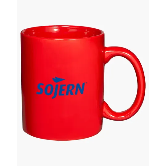 11 oz. C-Handle Ceramic Mug — view 12